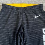 Nike Iowa Hawkeyes Athletic Legging Womens S Black Grey Dotted Spellout NCAA Photo 3