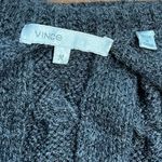 Vince  Chunky Cable Alpaca blended Knit Sweater Cardigan Dress Size M Photo 4
