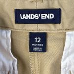 Lands' End Lands’ End 7” Inseam Classic Chino Khaki Shorts (Tan) - 12 Photo 8