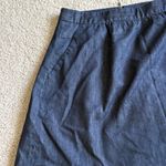 Outback Red  Chambray Blue Mini Skirt A Line Size 6 Photo 2