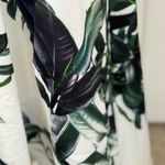 ASOS Palm Print One Shoulder Scuba Dip Back Prom Dress Size 2. C9 Photo 3