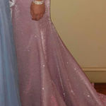 Sherri Hill pink purple sparkly prom formal dress  Photo 0