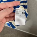 Uniqlo  X Marni Womens Blue Black Striped Midi T-Shirt Border Dress Medium Photo 9