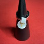 Bomb Party RBP6384 “Simplicity in the Details” Spinel on Rhodium Size 7 Ring NWT Blue Photo 2