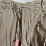 Vintage Reebok High Rise‎ Mom Chino Shorts Tan Size 6 Photo 4