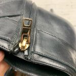 Burberry Sharnford Ankle Boots Open Toe Booties Buckle Leather Heels 38 1/2 Photo 10