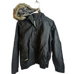 Columbia Vintage waterproof fabric black b
4 button (one missing) size black lar Photo 0
