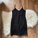 Lulus LULU’S Perfect Love Black Lace Mini Dress Photo 4