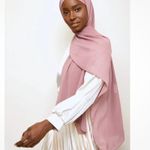 VOILE CHIC Premium Chiffon Light Baby Pink Hijab Scarf For Women Photo 0