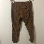 Anthropologie Highwaisted Jogger Style BoHo Pants in Brown - Size S Photo 6
