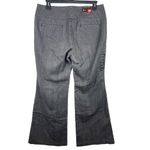 New York Co Battery Park Stretch Trouser Gray Wide Leg Uptown Rise 16 Denim NWT Photo 7