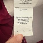 Jantzen Classic One Piece Women 12 Swimsuit Swim Beach Resort Padded Magenta Photo 3