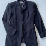 Emporio Armani Vintage Blazer Navy Blue Size 2 Photo 0