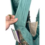 NEW Mandalay Lagoon Green Beaded Lace Mermaid Evening Gown Cocktail Dress Sz 10 Photo 11