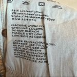 BLANK NYC Wedge Button Fly Raw Hem High Rise Denim Shorts Photo 9