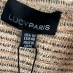 Lucy Paris  Womens Camille Tan Knit Button Tank size M NWT. Photo 6