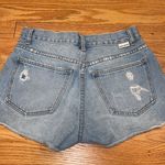 Billabong  blue distressed shorts Photo 2