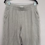 Madewell  linen blend wide leg pull on pants Photo 2