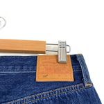 Levi's High Rise Premium 501 Distressed Cropped Straight Jean Market Grammar 29 Photo 7