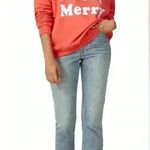 Show Me Your Mumu Merry Cole Sweater Red Christmas Size Small $98 Christmas Photo 1