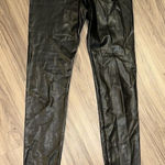 Wilfred Aritzia  Free Black Faux Leather‎ Leggings Small Photo 0