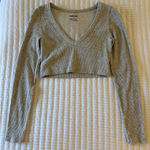Garage  Crop Long Sleeve Top Photo 0