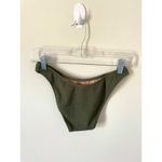 J.Crew  High Rise Bikini Bottom Swim Suit Green Size Small NEW Photo 5
