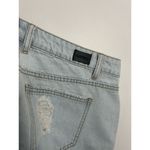 Flamingals Distressed Light Wash Denim Jeans 32 Blue Photo 6