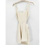 Outdoor Voices  Court Cutout Mini Dress Cream Heather Running Workout L Photo 1