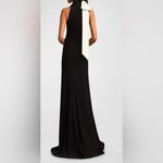Tadashi Shoji NWOT Bow Detail Black Sleeveless Gown Sz XS Photo 2