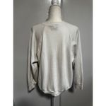 Turtle Bay Vintage Halloween Graphic Sweatshirt Cream Houses Ghosts Spooky White Size M Photo 2