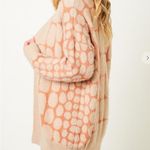 Boutique Brand Cotton blend Women's Cardigan Large Tan Photo 2