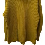 American Apparel  Cableknit Cowlneck Sweater in Dirty Gold Comfy Holiday OS Photo 2