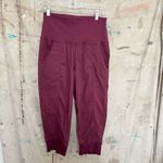 Lululemon In Flux Crop Pant, Red Grape Photo 1