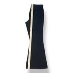 Aerie  Ribbed Kick Flare Pants Womens Size‎ L Black Lounge Photo 3