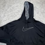 Nike  Black Center Swoosh Large Graphic Hoodie size Large(?) Photo 0