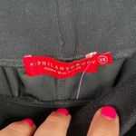 n:philanthropy  Black Velvet Ankle‎ Ribbon Lace Up Jogger Photo 5