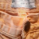 Free People Orange Denim Shorts size 30 Photo 1