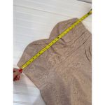 David's Bridal David’s Bridal Short Strapless All Over Lace Dress Tan Sweetheart Neck Mini 18 Photo 3