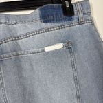 Jessica Simpson Boyfriend Jean Wide Leg Distressed Size 22W NWT Dearest Blue NWT Photo 7