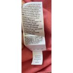 Chico's  Women's Heathered Coral Crew neck Long Sleeve Curved Hem Sweater Size1/S Photo 3