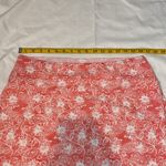 ❤️1 Teezher Peach Paisley Floral Tennis Prep Sporty Skort Size XL Orange Photo 2