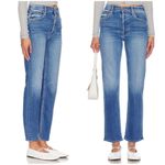 💕MOTHER💕 The Tomcat High Rise Straight Leg Jeans ~ Layover 31 NWOT Blue Photo 8