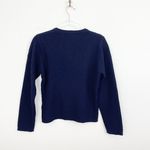 The North Face Navy Crewneck Ribbed Knit Sweater Photo 3