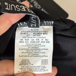 MiracleSuit NWT  Solid Plunge Bikini Top in Black - Size 36DD Photo 8