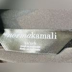 Norma Kamali Black Jersey Knit Long Sleeve Turtleneck Midi Dress Size XS Photo 9