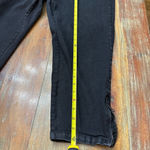 Universal Standard  Women’s Black Ankle Zipper Jeans Size 24 Grunge Goth Photo 8