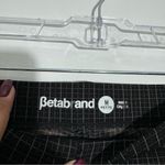 Betabrand Plaid Dress Pant Yoga Pant Straight Leg Size Medium Petite Photo 5