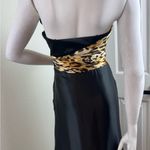 Cinderella  Elegant Black and Leopard Print Gown SIZE Photo 9