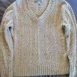 Cabela's Womens Knitted Cream Yellow Brown Speckles Size Medium Photo 0